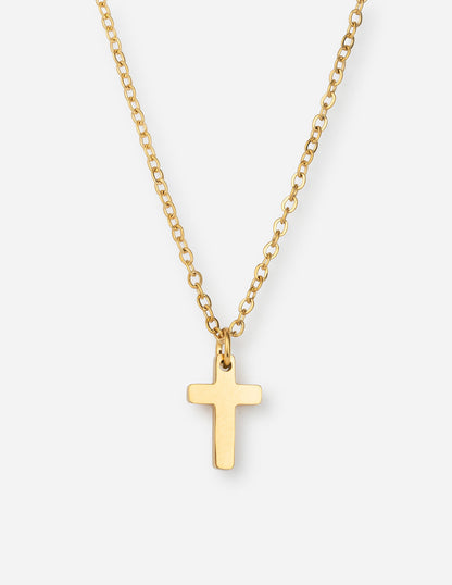Gold Cross Necklace